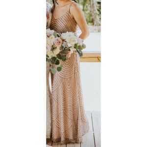 Adrianna Papell bridesmaid dress